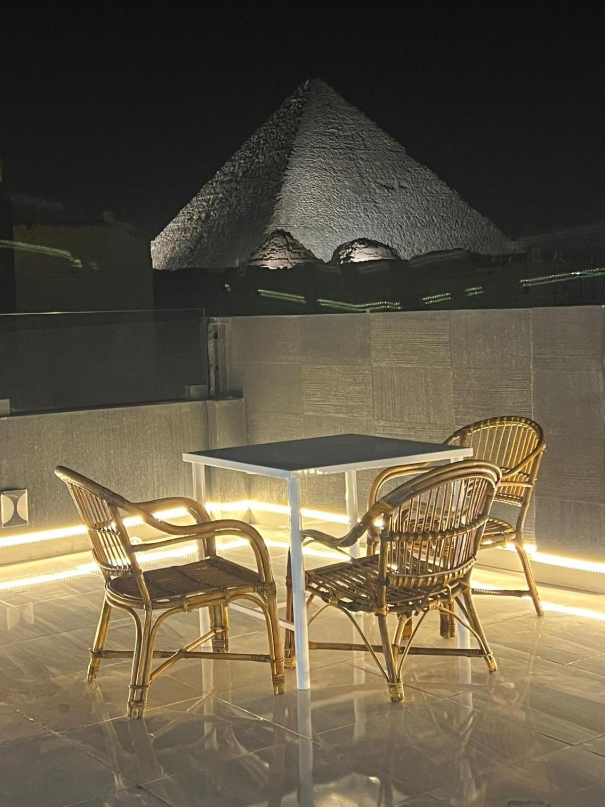 Prince Pyramids Inn Kafret el-Gabal Eksteriør billede