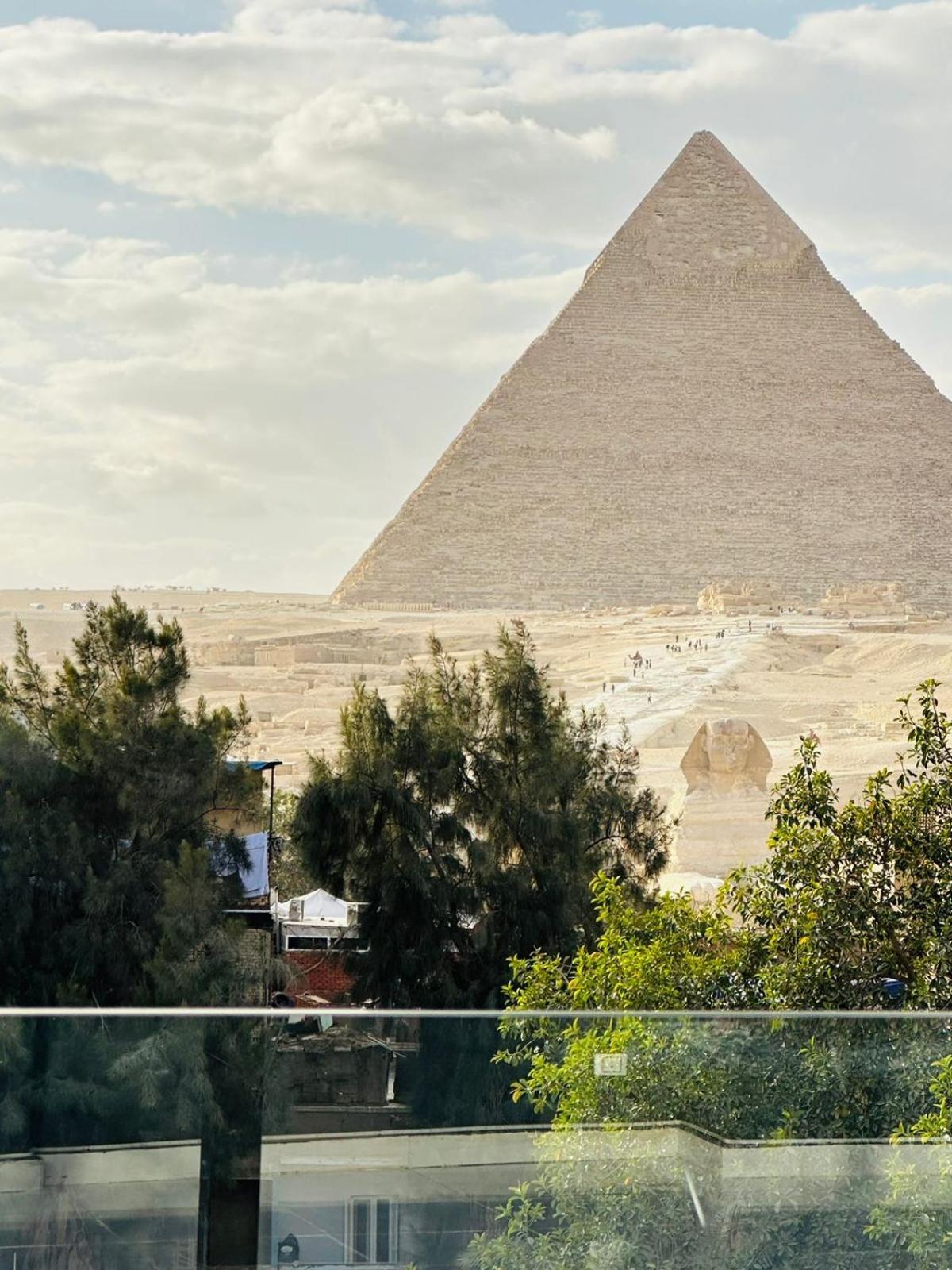 Prince Pyramids Inn Kafret el-Gabal Eksteriør billede
